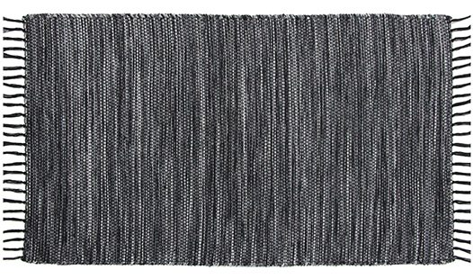 cotton carpet black peniche