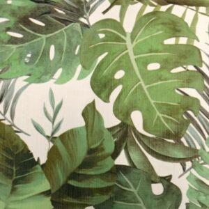 toalha de mesa folhas verde
