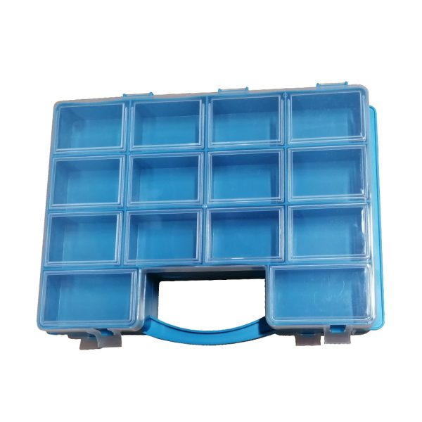 caixa plastico multiusos azul markasa