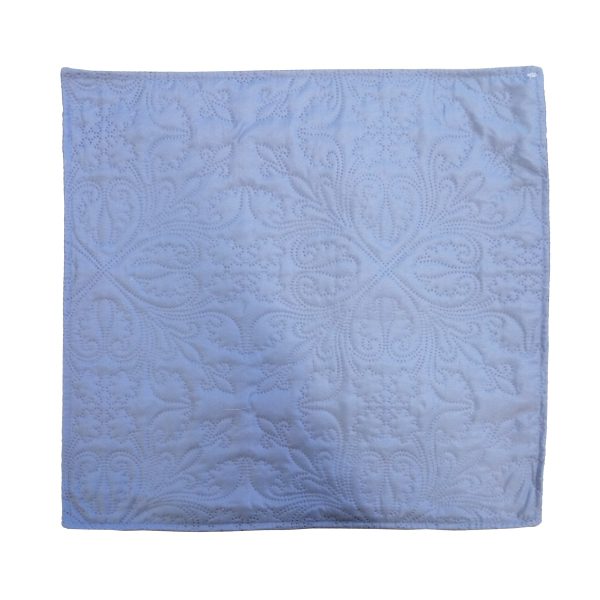 capa almofada floral - azul - 66123E