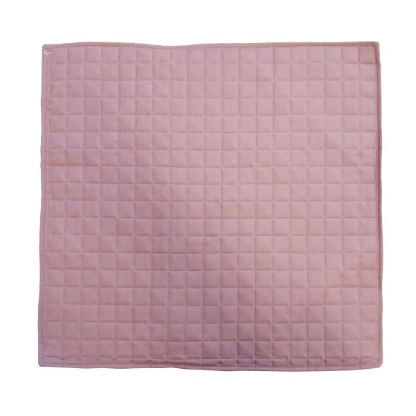 capa de almofada quadrados rosa - 65133E